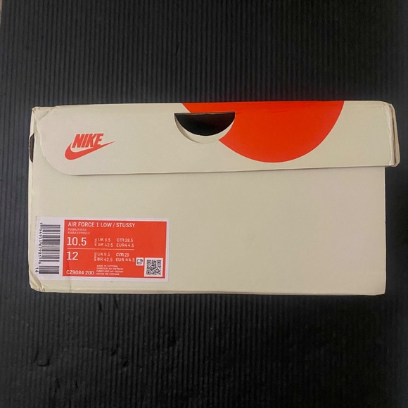 Nike Air Force low 1 Stüssy